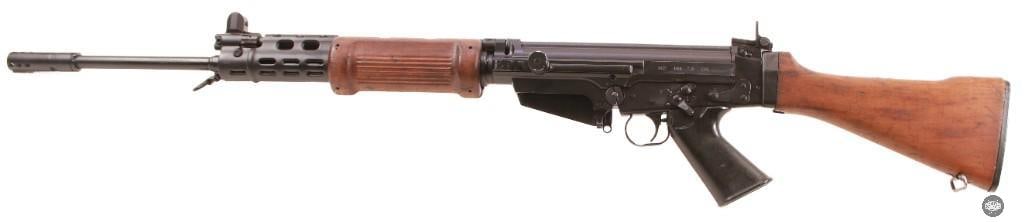 DSA Israeli FAL 7.62 NATO w/ Israeli Parts Kit, Wood Furniture, 2 Mags & Pouches - 7