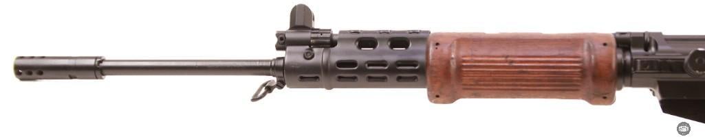DSA Israeli FAL 7.62 NATO w/ Israeli Parts Kit, Wood Furniture, 2 Mags & Pouches - 8