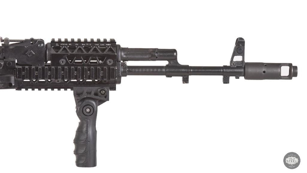 Arsenal SAM7SF 7.62x39 Bulgarian Milled AK Side Folder w/ PR-01 Quad Rail - 4