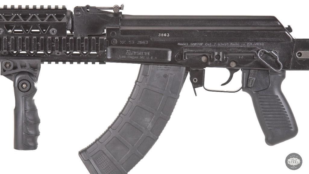 Arsenal SAM7SF 7.62x39 Bulgarian Milled AK Side Folder w/ PR-01 Quad Rail - 7