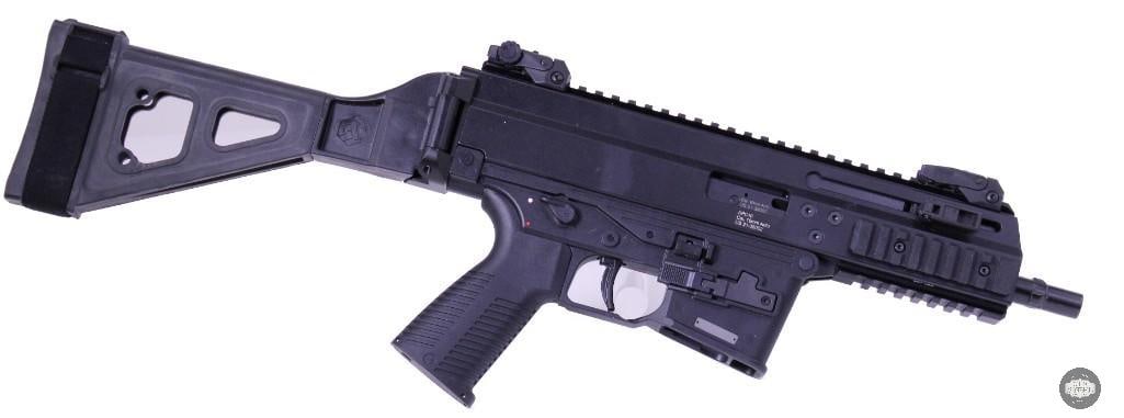B&T APC10 10mm Auto w/ Folding Brace, Swiss Engineering: Offered in this lot is a highly desirable B&T APC10 chambered in 10mm Auto, featuring the powerful performance of the 10mm cartridge combined with the renowned engineering and craftsmanship of