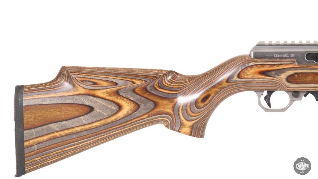 Volquartsen Custom SS 10/22 .22 LR 18.5" Fluted Barrel w/ Laminate Stock & Threaded Muzzle - 2