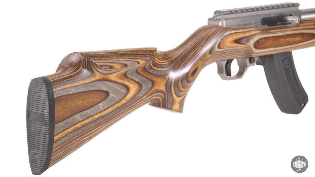 Volquartsen Custom SS 10/22 .22 LR 18.5" Fluted Barrel w/ Laminate Stock & Threaded Muzzle - 6