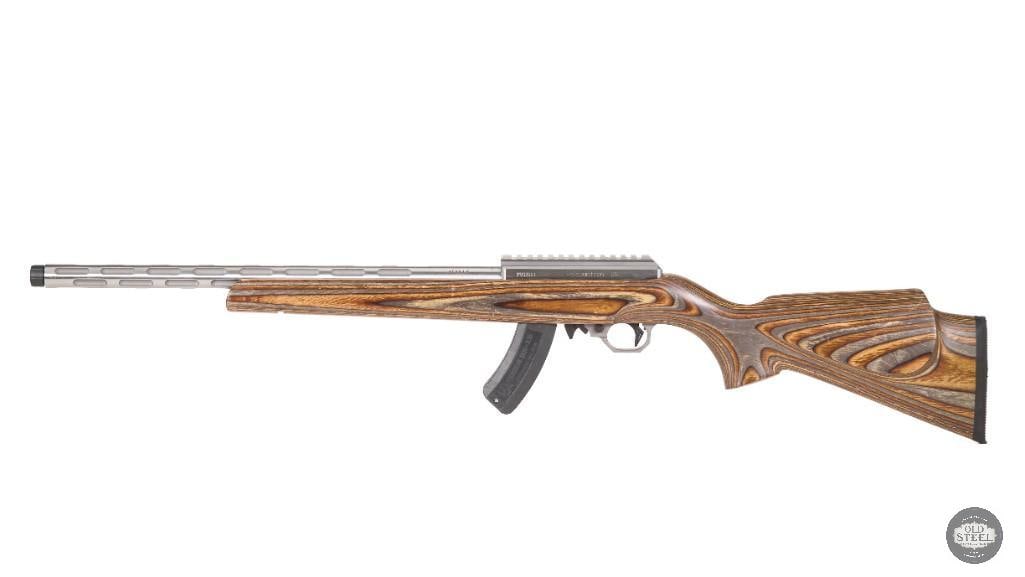 Volquartsen Custom SS 10/22 .22 LR 18.5" Fluted Barrel w/ Laminate Stock & Threaded Muzzle - 7