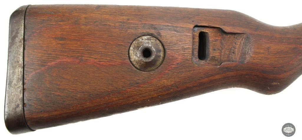 bcd 43 K98K Mauser 1943 8mm WWII German Military Rifle Duffel Cut Stock - 4