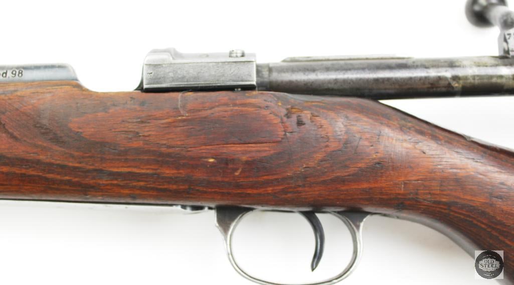 S/42 K98K Mauser 1937 8mm Military Rifle w/ Muzzle Cover - 17