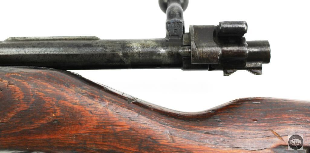 S/42 K98K Mauser 1937 8mm Military Rifle w/ Muzzle Cover - 18