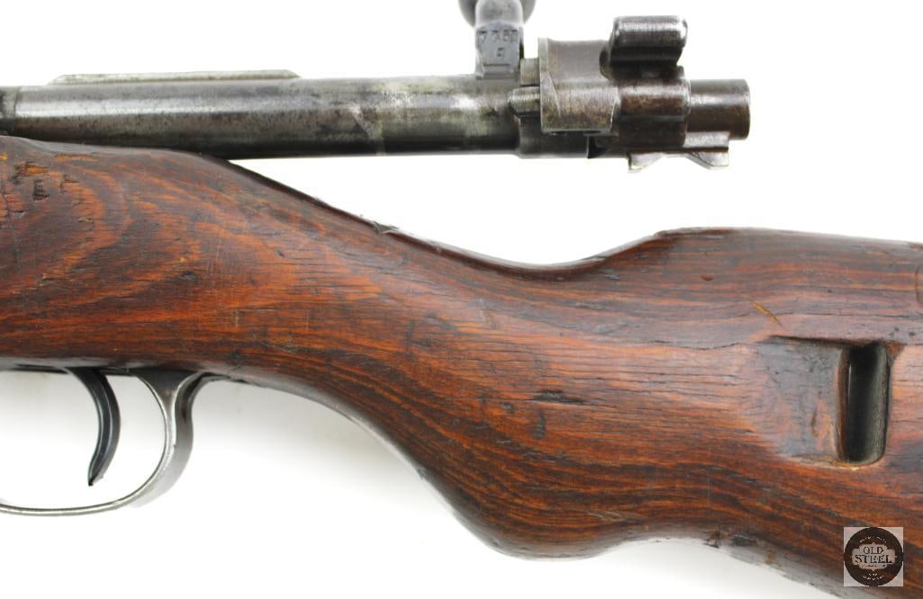 S/42 K98K Mauser 1937 8mm Military Rifle w/ Muzzle Cover - 19