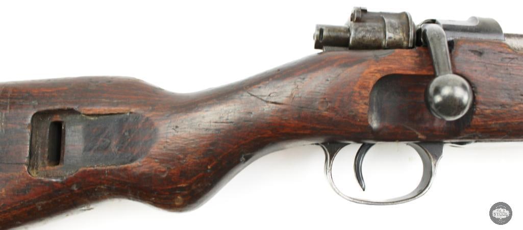 S/42 K98K Mauser 1937 8mm Military Rifle w/ Muzzle Cover - 4