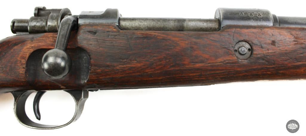 S/42 K98K Mauser 1937 8mm Military Rifle w/ Muzzle Cover - 5