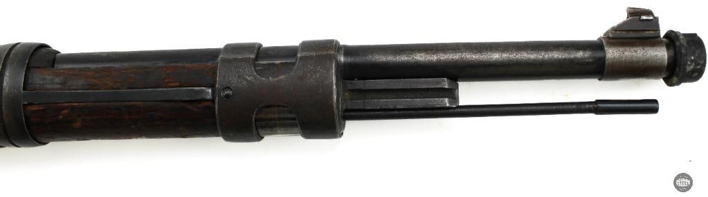 S/42 K98K Mauser 1937 8mm Military Rifle w/ Muzzle Cover - 7
