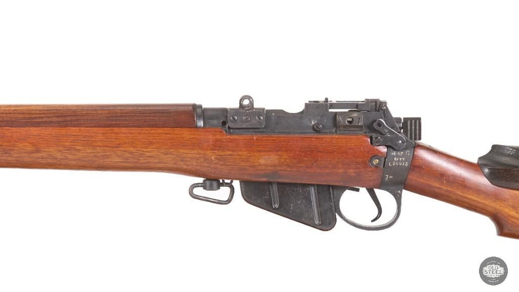 Lee-Enfield No.4 Mk1(T) .303 British Sniper Rifle w/ Original Scope, Crate & Accessories - 10