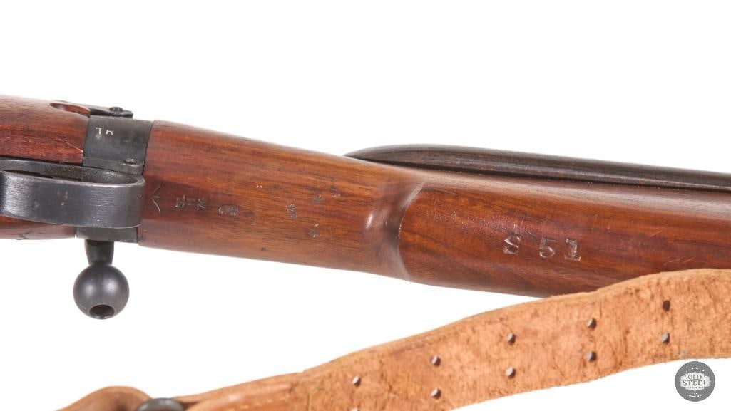 Lee-Enfield No.4 Mk1(T) .303 British Sniper Rifle w/ Original Scope, Crate & Accessories - 12