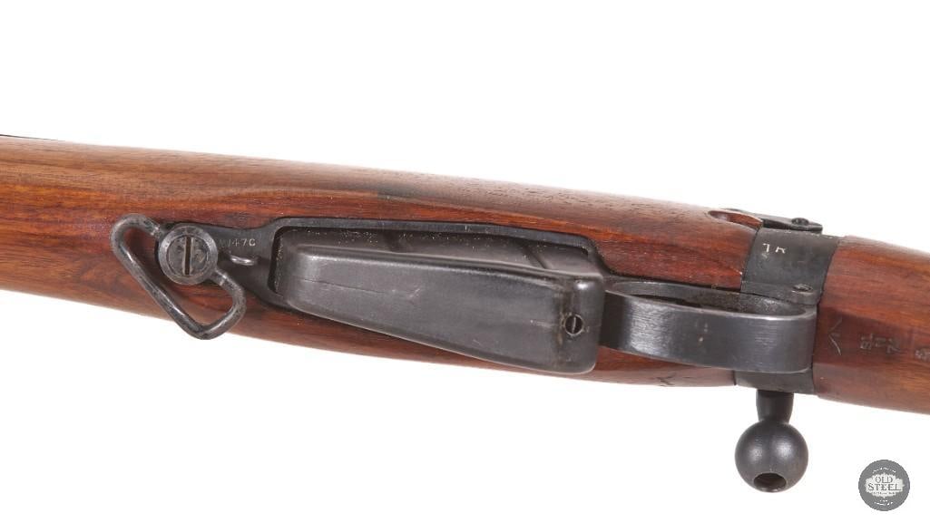Lee-Enfield No.4 Mk1(T) .303 British Sniper Rifle w/ Original Scope, Crate & Accessories - 13