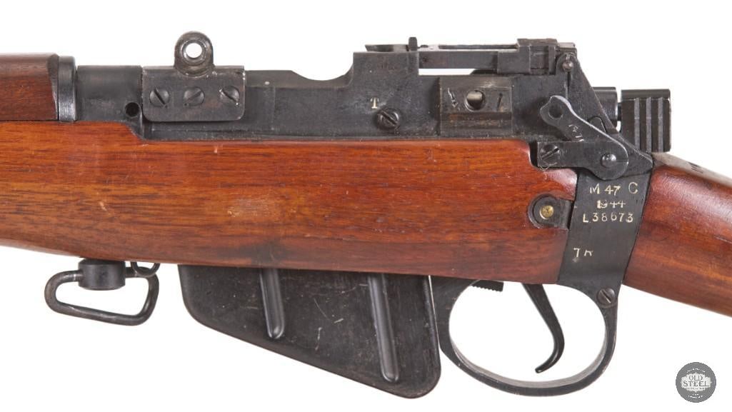 Lee-Enfield No.4 Mk1(T) .303 British Sniper Rifle w/ Original Scope, Crate & Accessories - 15
