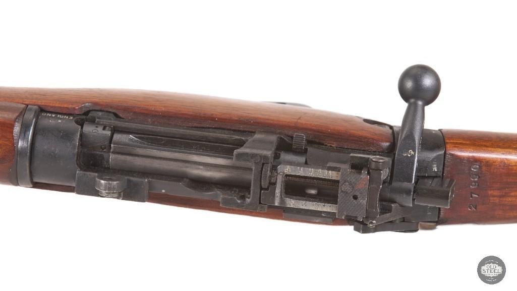 Lee-Enfield No.4 Mk1(T) .303 British Sniper Rifle w/ Original Scope, Crate & Accessories - 17