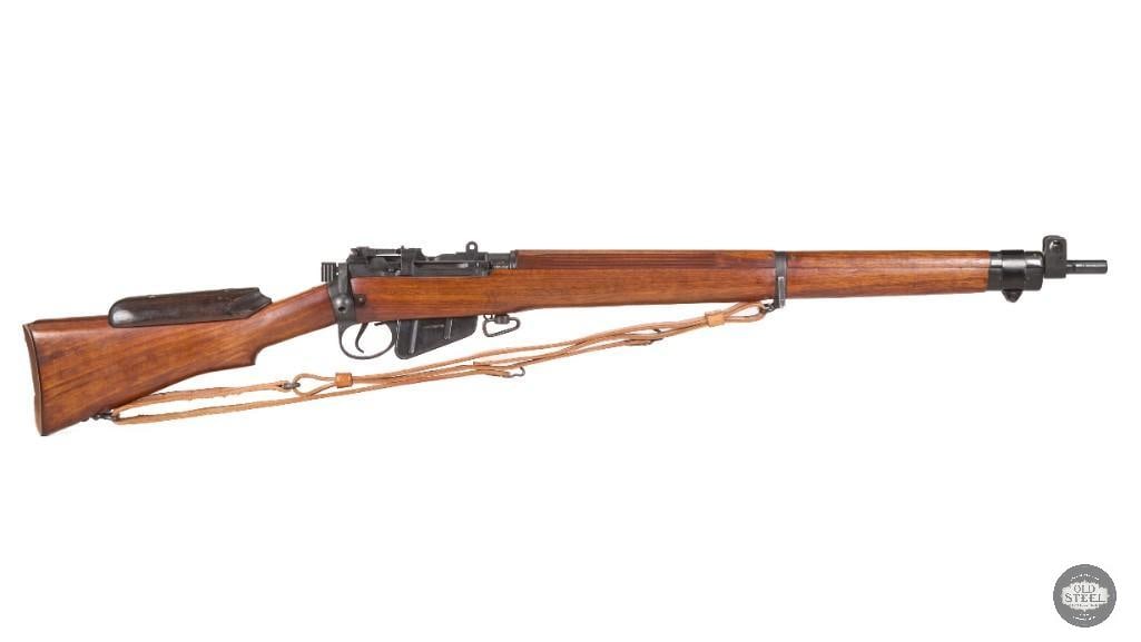 Lee-Enfield No.4 Mk1(T) .303 British Sniper Rifle w/ Original Scope, Crate & Accessories - 2
