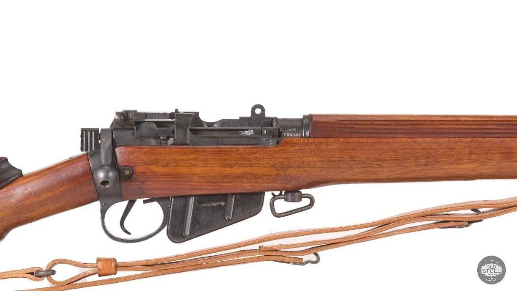 Lee-Enfield No.4 Mk1(T) .303 British Sniper Rifle w/ Original Scope, Crate & Accessories - 4
