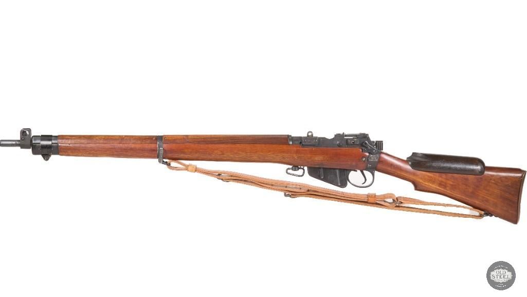 Lee-Enfield No.4 Mk1(T) .303 British Sniper Rifle w/ Original Scope, Crate & Accessories - 8