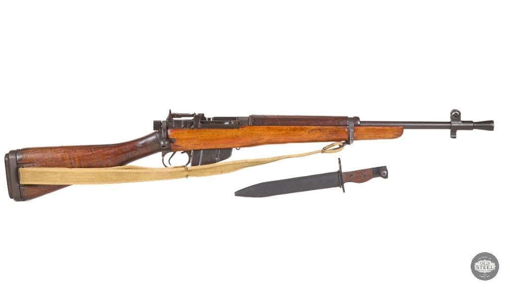 Lee-Enfield No.5 Mk1 Jungle Carbine .303 British w/ Original Bayonet & Sling (1 of 12)