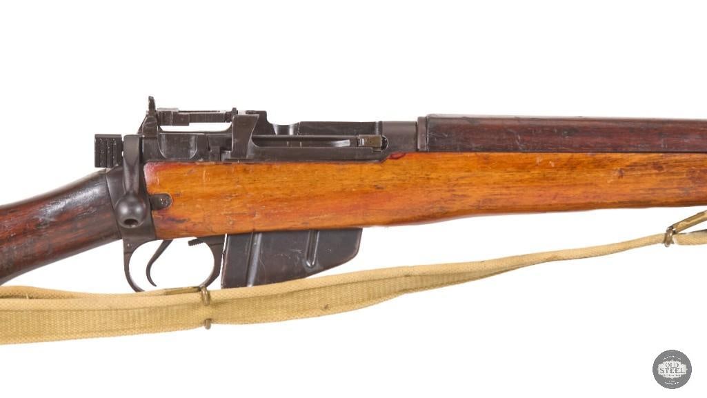 Lee-Enfield No.5 Mk1 Jungle Carbine .303 British w/ Original Bayonet & Sling - 3