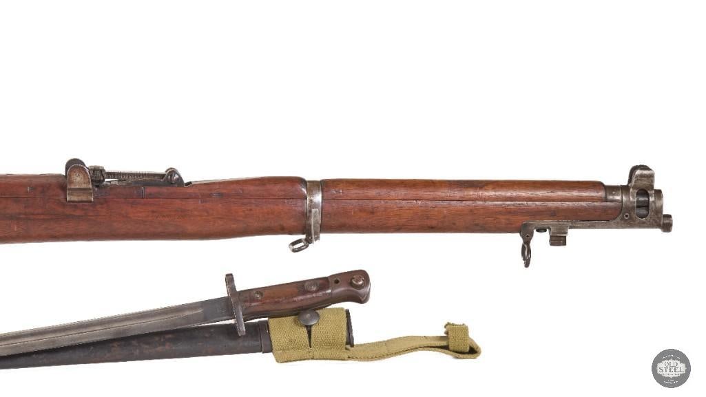 Enfield No.1 Mk III .303 British GR 1917 w/ 1916 Wilkinson Sword Bayonet & Frog - 5