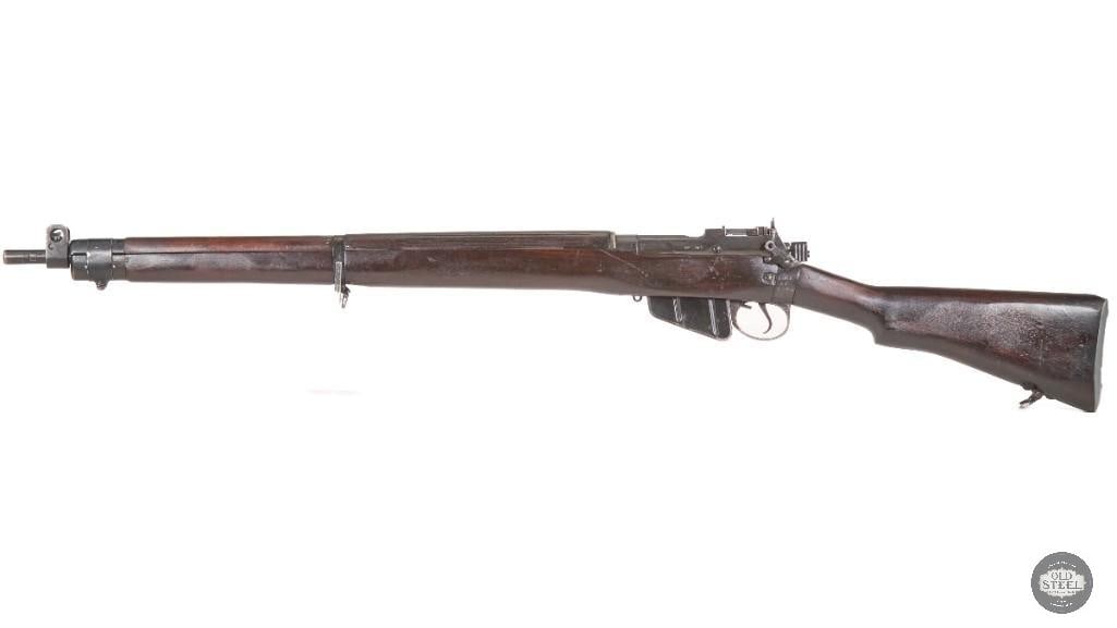 Enfield No.4 Mk1 .303 British MFG 1943 2 Groove Barrel, Good Condition - 8
