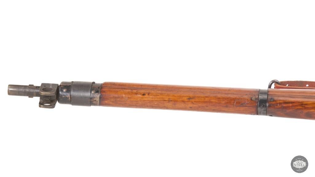 Enfield No.4 Mk1 .303 British MFG 1944 w/ Leather Sling, Excellent Condition - 13