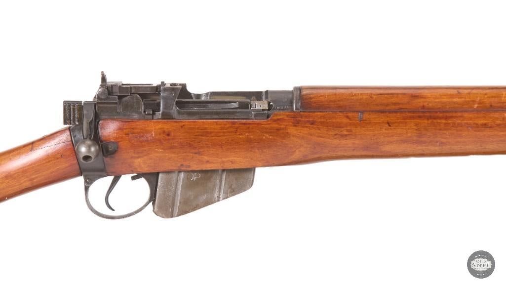 Enfield No.4 Mk1 .303 British MFG 1944 w/ Leather Sling, Excellent Condition - 3