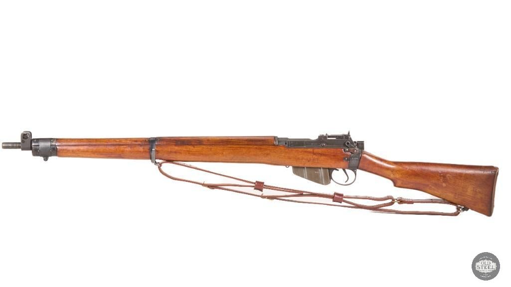 Enfield No.4 Mk1 .303 British MFG 1944 w/ Leather Sling, Excellent Condition - 7