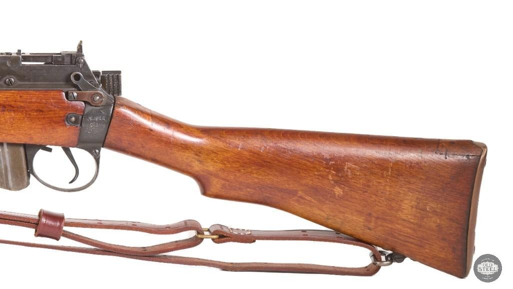 Enfield No.4 Mk1 .303 British MFG 1944 w/ Leather Sling, Excellent Condition - 8