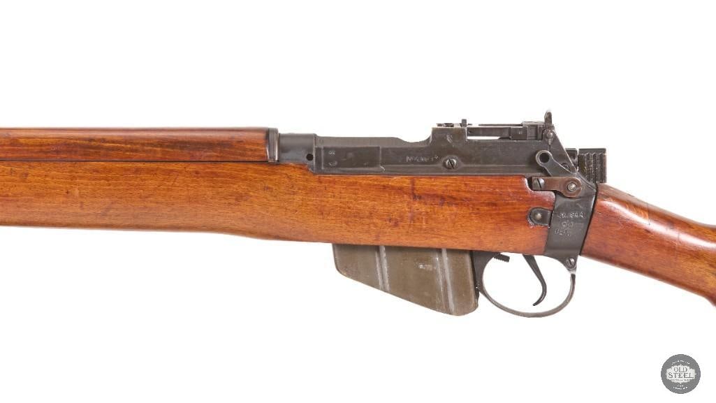 Enfield No.4 Mk1 .303 British MFG 1944 w/ Leather Sling, Excellent Condition - 9