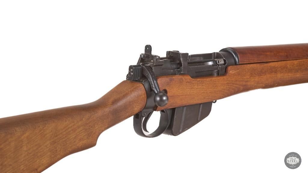 1942 Long Branch Lee-Enfield No.4 Mk1* Rifle w/ No.9 Mk1 Bayonet & Canvas Sling - 8