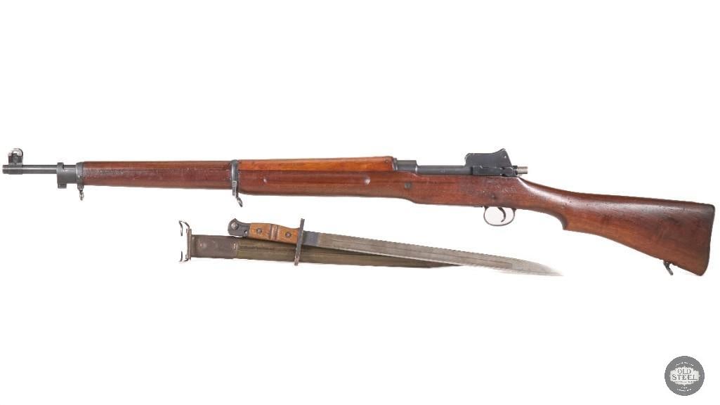 Remington Model of 1917 Rifle w/ Remington 1917 Bayonet - 7