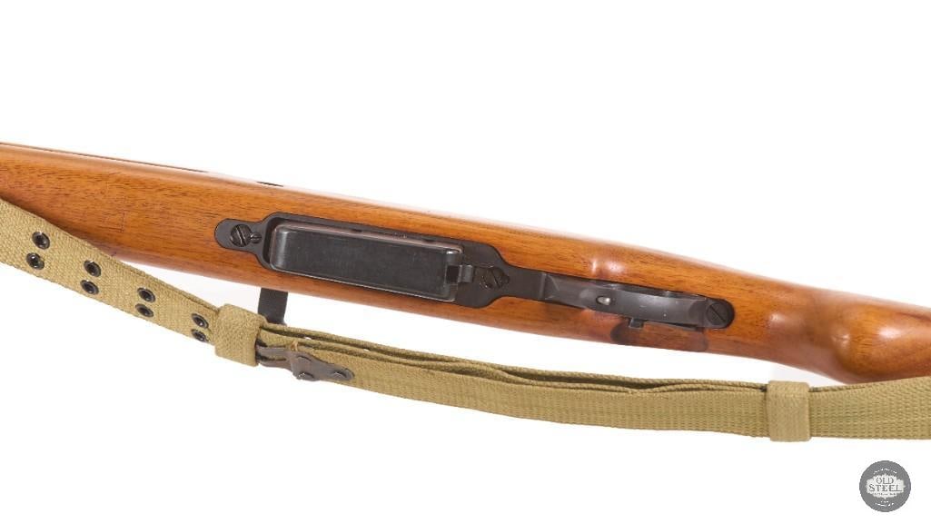 Egyptian Contract FN-49 Rifle 8mm Mauser w/ Farsi Markings & Canvas Sling - 12