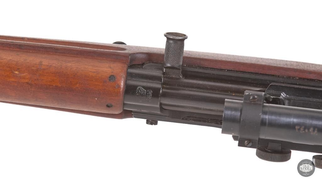 Egyptian Contract FN-49 Sniper Rifle 8mm Mauser w/ Matching Scope - 12