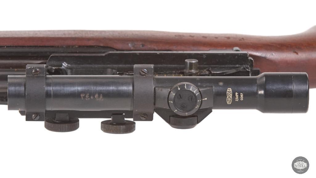 Egyptian Contract FN-49 Sniper Rifle 8mm Mauser w/ Matching Scope - 13