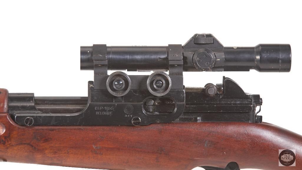 Egyptian Contract FN-49 Sniper Rifle 8mm Mauser w/ Matching Scope - 14