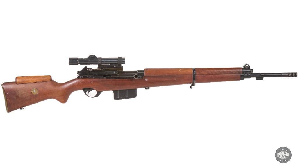 Egyptian Contract FN-49 Sniper Rifle 8mm Mauser w/ Matching Scope (1 of 18)