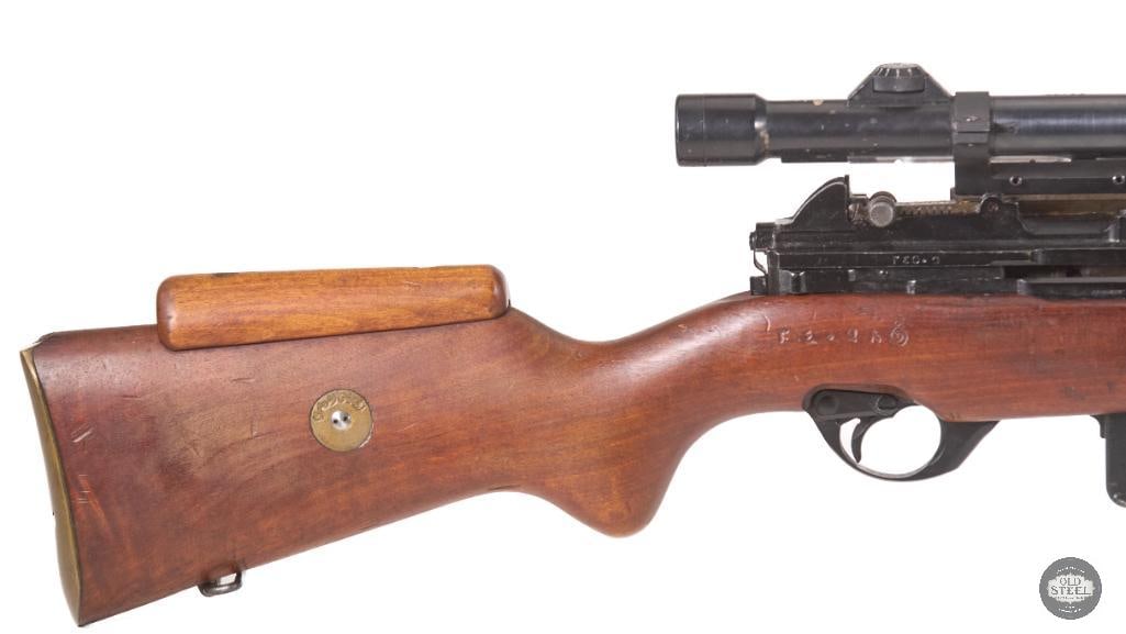 Egyptian Contract FN-49 Sniper Rifle 8mm Mauser w/ Matching Scope - 2