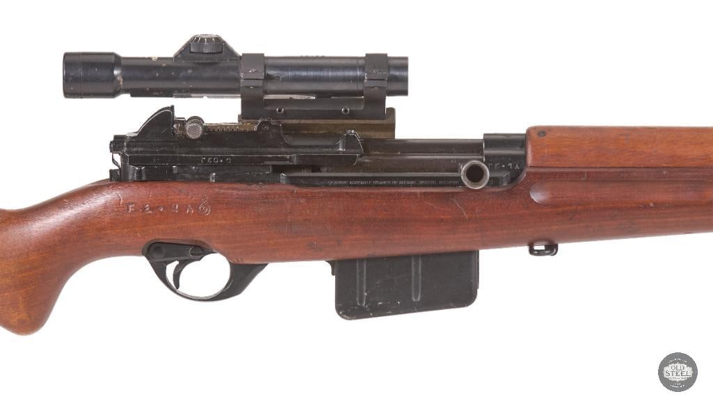 Egyptian Contract FN-49 Sniper Rifle 8mm Mauser w/ Matching Scope - 3