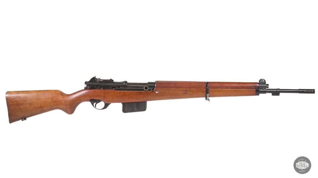 Venezuelan Contract FN-49 Rifle 7mm Mauser w/ Matching Numbers & Correct Military Features: Up for auction is an exceptional Venezuelan Contract FN-49 semi-automatic rifle chambered in the highly desirable 7mm Mauser cartridge. With only 8,003 rifles manufactured for the Venezuelan contract,