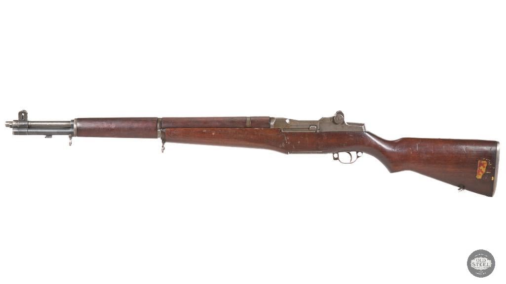 Winchester M1 Garand .30-06 WWII Rifle with Lock Bar Sights & WRA Stock - 7