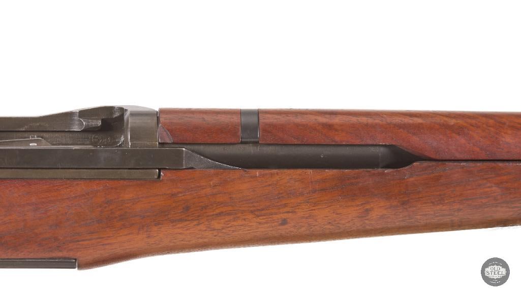 WWII Winchester M1 Garand Rifle 1943 Production w/ WRA GHD Cartouche, Lockbar Sights & Sling - 11