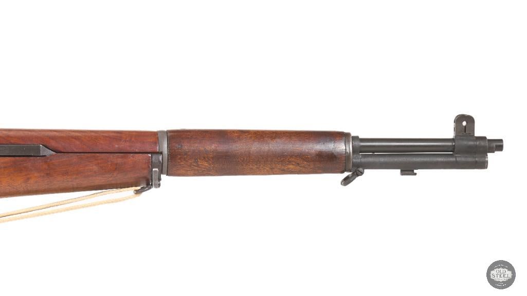 WWII Winchester M1 Garand Rifle 1943 Production w/ WRA GHD Cartouche, Lockbar Sights & Sling - 4