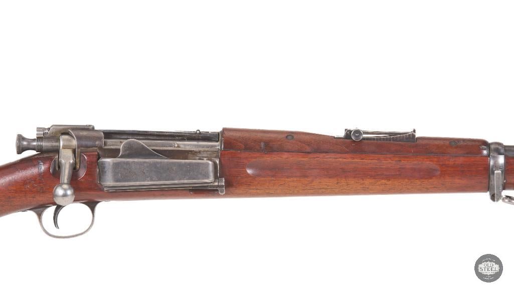 Springfield Model 1896 Krag-Jorgensen Rifle .30-40 Krag with 1901 Cartouched Stock - 3