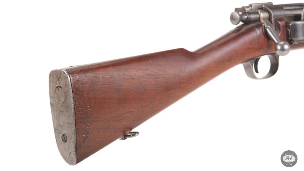 Springfield Model 1896 Krag-Jorgensen Rifle .30-40 Krag with 1901 Cartouched Stock - 6