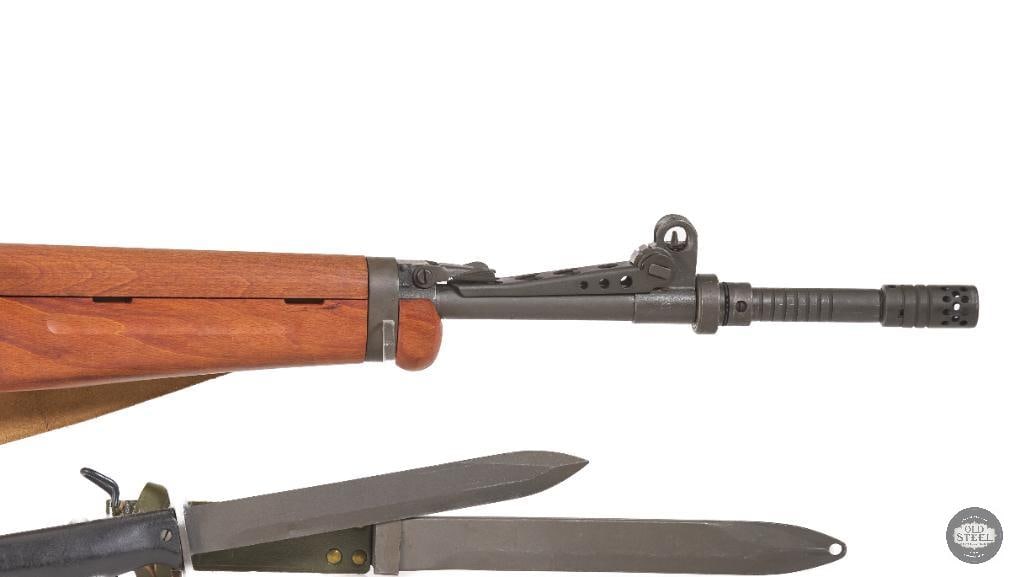 MAS 49-56 French Military Rifle 7.5x54mm with Bayonet and Grenade Sight - 4