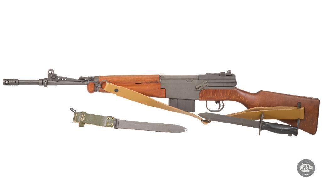 MAS 49-56 French Military Rifle 7.5x54mm with Bayonet and Grenade Sight - 6