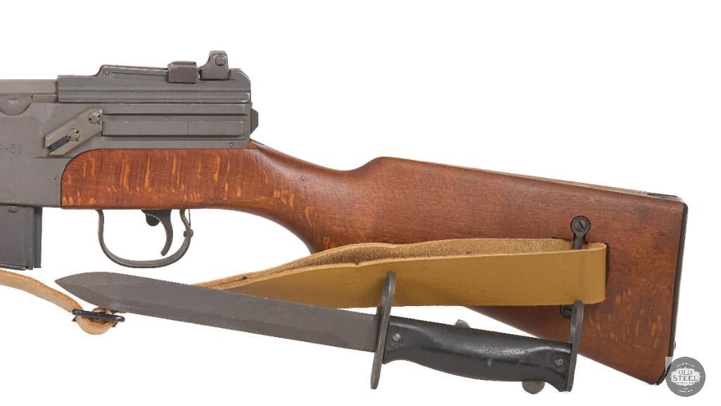 MAS 49-56 French Military Rifle 7.5x54mm with Bayonet and Grenade Sight - 7